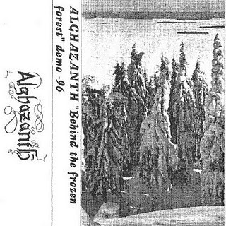 Alghazanth – Behind The Frozen Forest (1996, Cassette) - Discogs