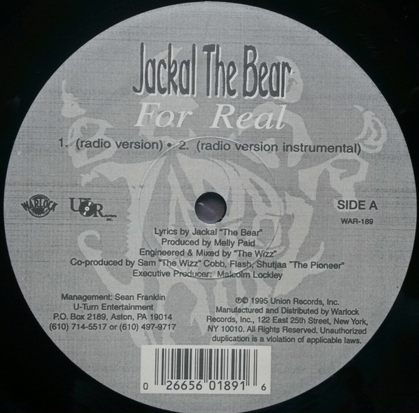 baixar álbum Jackal The Bear - For Real