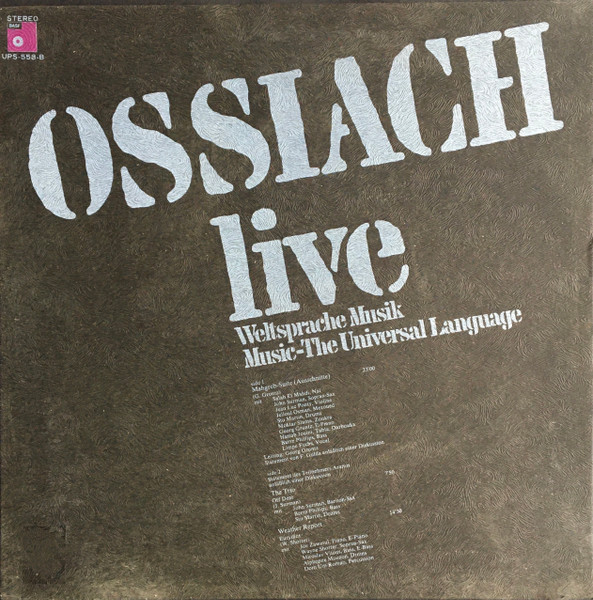 Ossiach Live (1971