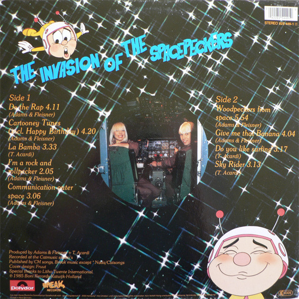 Video Kids - The Invasion Of The Spacepeckers | Polydor (825 449-1) - 2