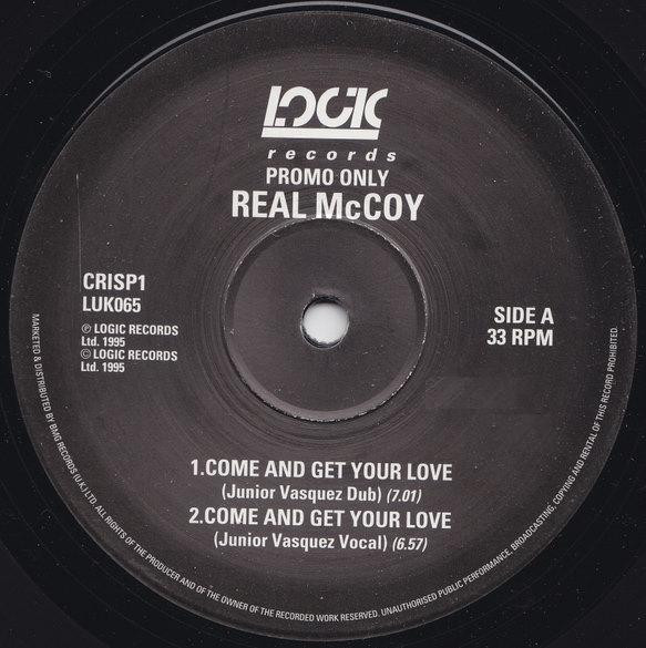 COME AND GET YOUR LOVE LYRICS by REAL MCCOY: Come and get your