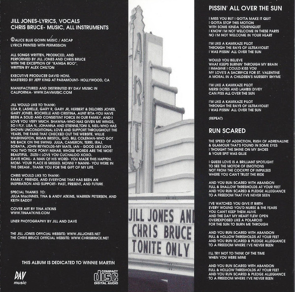 last ned album Jill Jones & Chris Bruce - Two
