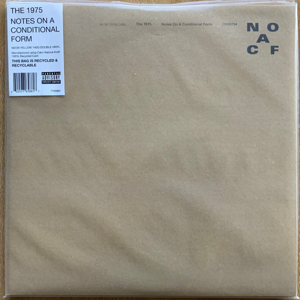 The 1975 – Notes On A Conditional Form (2020, Yellow (Neon 