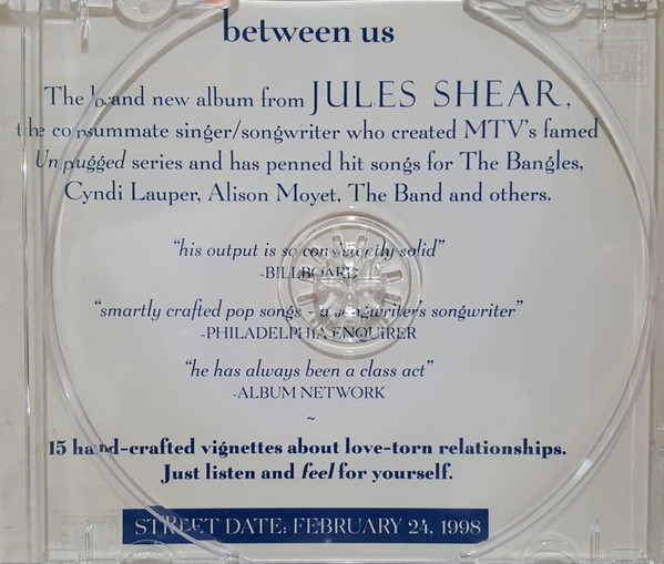 Jules Shear – Between Us (1998