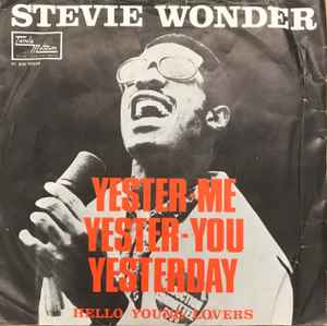 Stevie Wonder - Yester-Me, Yester-You, Yesterday album cover