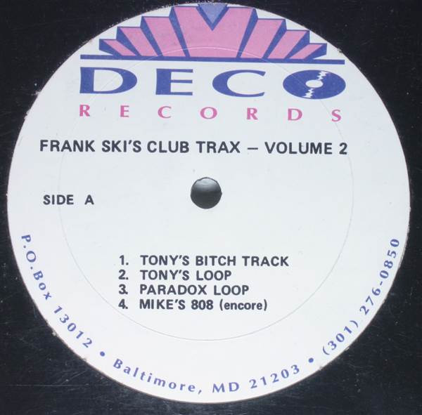 Frank Ski – Frank Ski's Club Trax - Volume 2 (1992, Vinyl) - Discogs