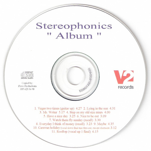 Stereophonics – Just Enough Education To Perform (2001, Vinyl 