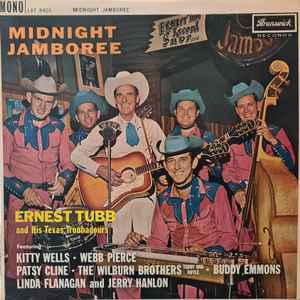 Ernest Tubb And His Texas Troubadours - Midnight Jamboree album cover