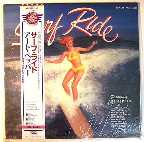 Art Pepper – Surf Ride (1957, Vinyl) - Discogs