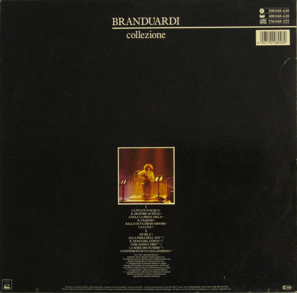 Branduardi - Collezione | Musiza (208 048-630) - 2