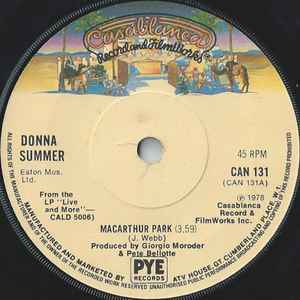 MacArthur Park - Donna Summer