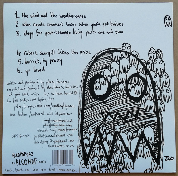 ladda ner album Johnny Foreigner - You Thought You Saw A Shooting Star But Yr Eyes Were Blurred With Tears And That Lighthouse Can Be Pretty Deceiving With The Sky So Clear And The Sea So Calm