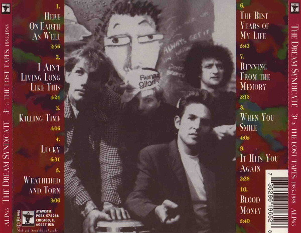 The Dream Syndicate – 3½: The Lost Tapes: 1985-1988 (1996, CD 