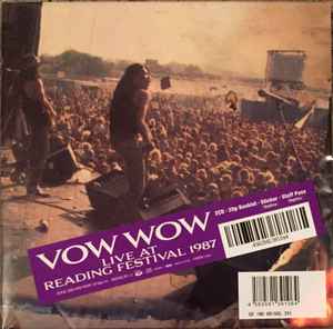 Vow Wow – Live At Reading Festival 1987 (2020, CD) - Discogs