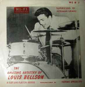 Louis Bellson – The Amazing Artistry Of Louis Bellson (1954, Vinyl