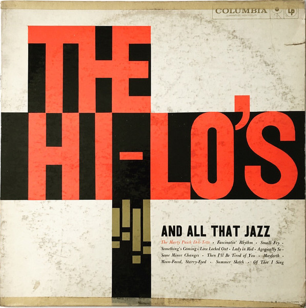 The Hi-Lo's With The Marty Paich Dek-Tette – And All That Jazz