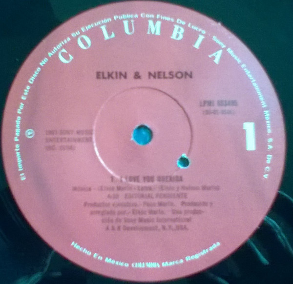 descargar álbum Elkin & Nelson - I Love You Querida