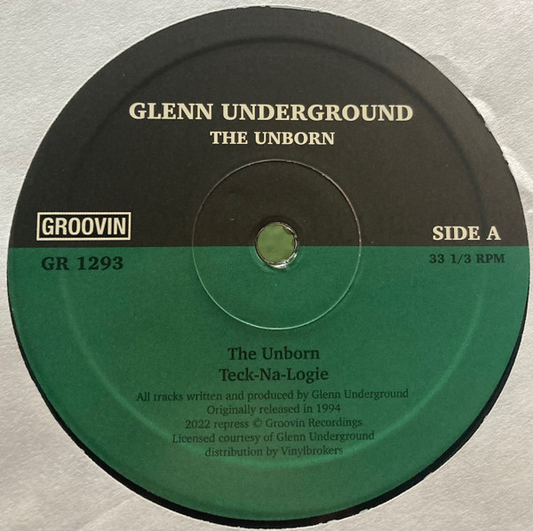 Glenn Underground – The Unborn (2022, 180 Gram, Vinyl) - Discogs