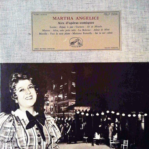 lataa albumi Martha Angelici - Airs doperas comiques