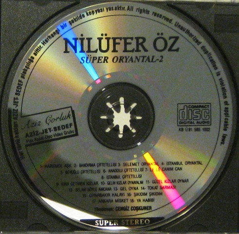 lataa albumi Nilüfer Öz, Cengiz Coşkuner - Süper Oryantal 2