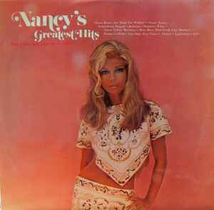 Nancy Sinatra - Nancy's Greatest Hits album cover