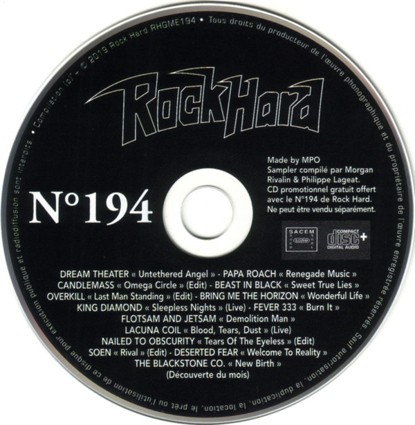 last ned album Various - Le Sampler RockHard 194