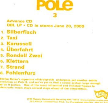 Pole - 3 | Releases | Discogs