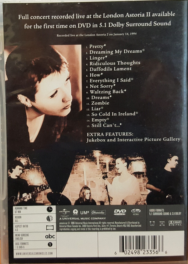 The Cranberries - Live | Island Records (B000372409) - 2