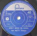 Cover of Don't Bring Me Down / We'll Be Together, 1964, Vinyl