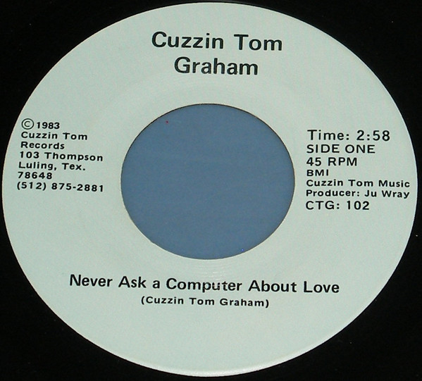 descargar álbum Cuzzin Tom Graham - Never Ask A Computer About Love