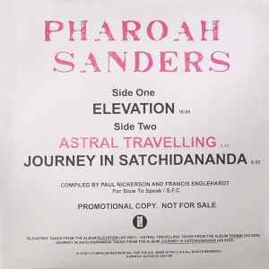 Pharoah Sanders – Elevation (2008, Vinyl) - Discogs