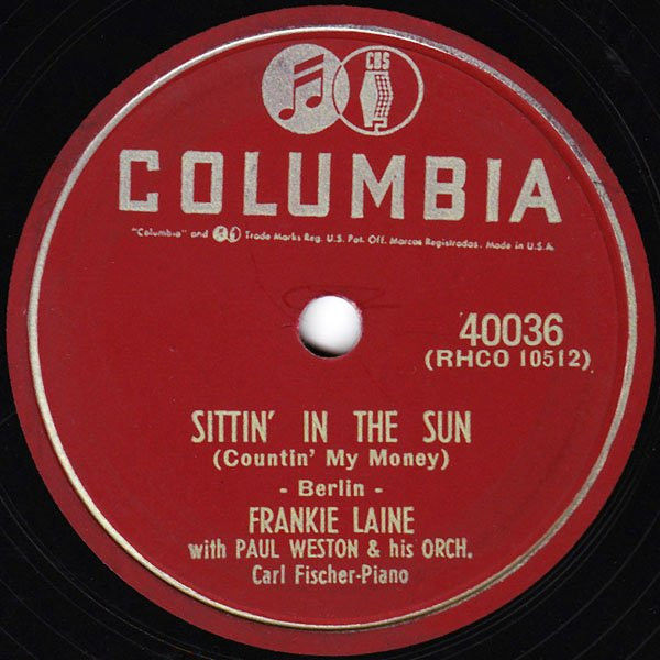 lataa albumi Frankie Laine With Paul Weston & His Orch & The Norman Luboff Choir Frankie Laine With Paul Weston And His Orch - Hey Joe Sittin In The Sun