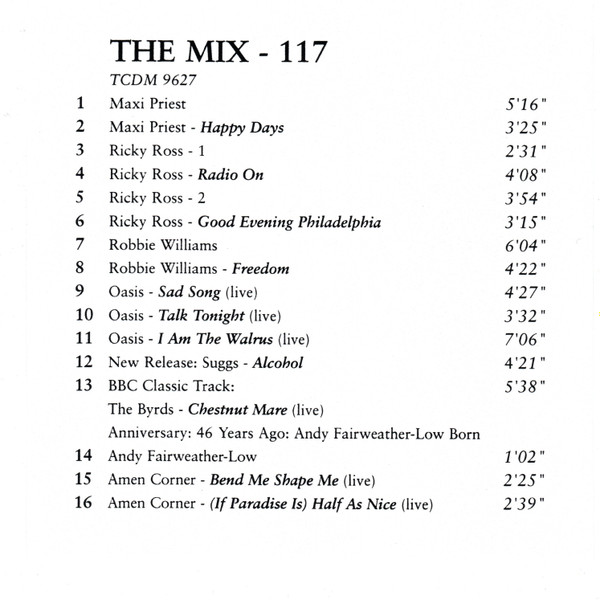 baixar álbum Download Various - The Mix 117 album