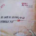 Humble Pie - As Safe As Yesterday Is | Releases | Discogs