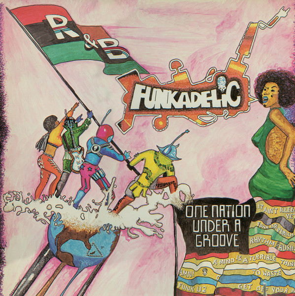 Funkadelic – One Nation Under A Groove (2023, Red translucent