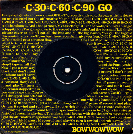 Bow Wow Wow - C'30, C'60, C'90 Go
