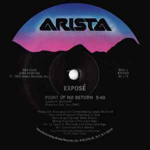 Exposé - Point Of No Return album cover