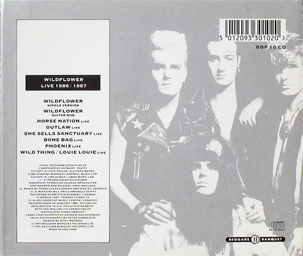 descargar álbum The Cult - Wildflower Live 1986 1987