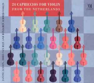Janine Jansen - 24 Capriccios For Violin From The Netherlands album cover