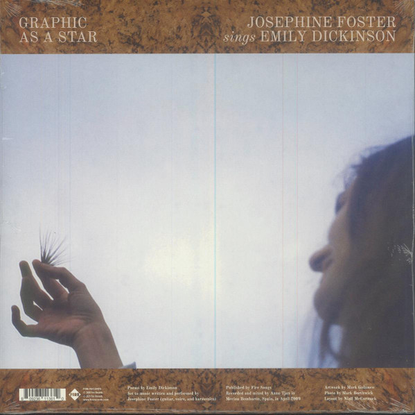 Josephine Foster - Graphic As A Star | Fire Records (FIRELP136) - 2