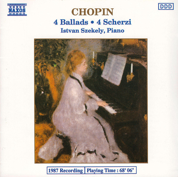Chopin, Istvan Szekely - 4 Ballads • 4 Scherzi | Releases | Discogs