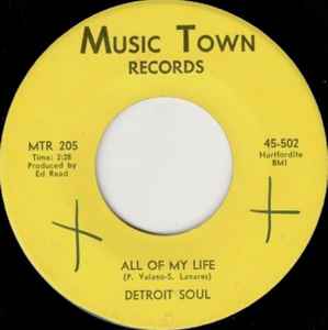 Detroit Soul - All Of My Life album cover