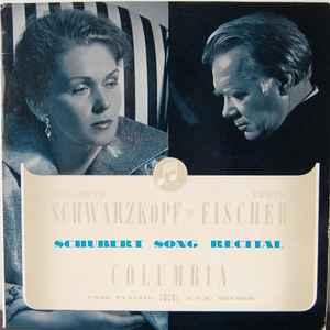 Schubert - Elisabeth Schwarzkopf, Edwin Fischer - Schubert Song ...