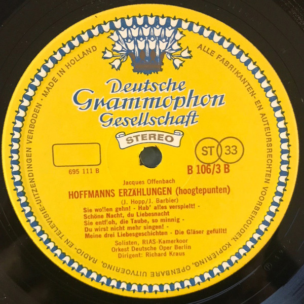 ladda ner album Jacques Offenbach - Hoffmanns Erzählungen In Deutsch Gesungen