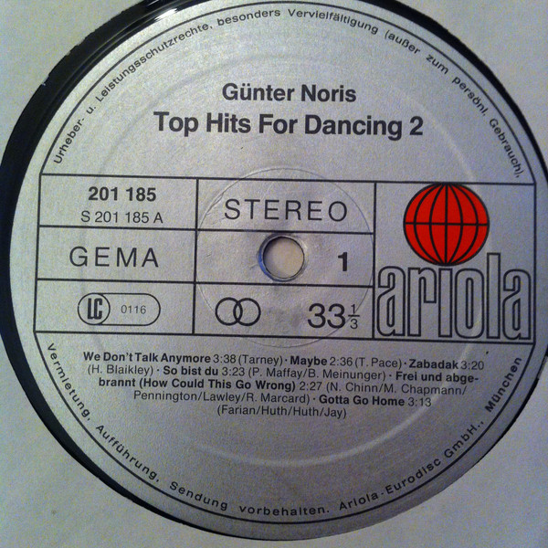 last ned album Download Günter Noris - Top Hits For Dancing 2 album