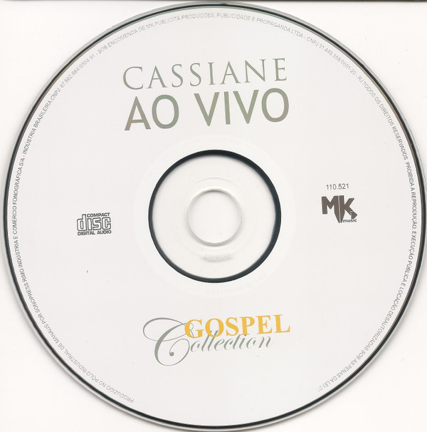 Album herunterladen Cassiane - Gospel Collection Ao Vivo