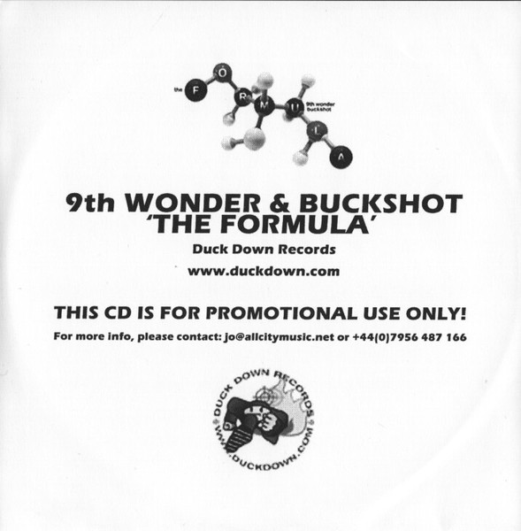 9th Wonder & Buckshot - The Formula | Releases | Discogs