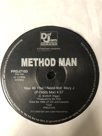 baixar álbum Method Man - Your All That I Need How High Remixes