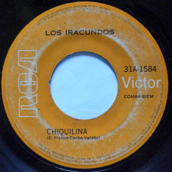 ladda ner album Los Iracundos - Recuerdo De Amor Chiquilina