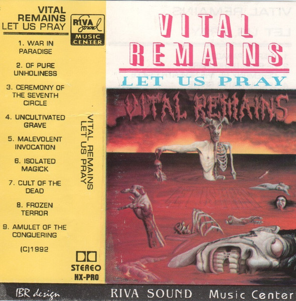 Vital Remains – Let Us Pray (Cassette) - Discogs